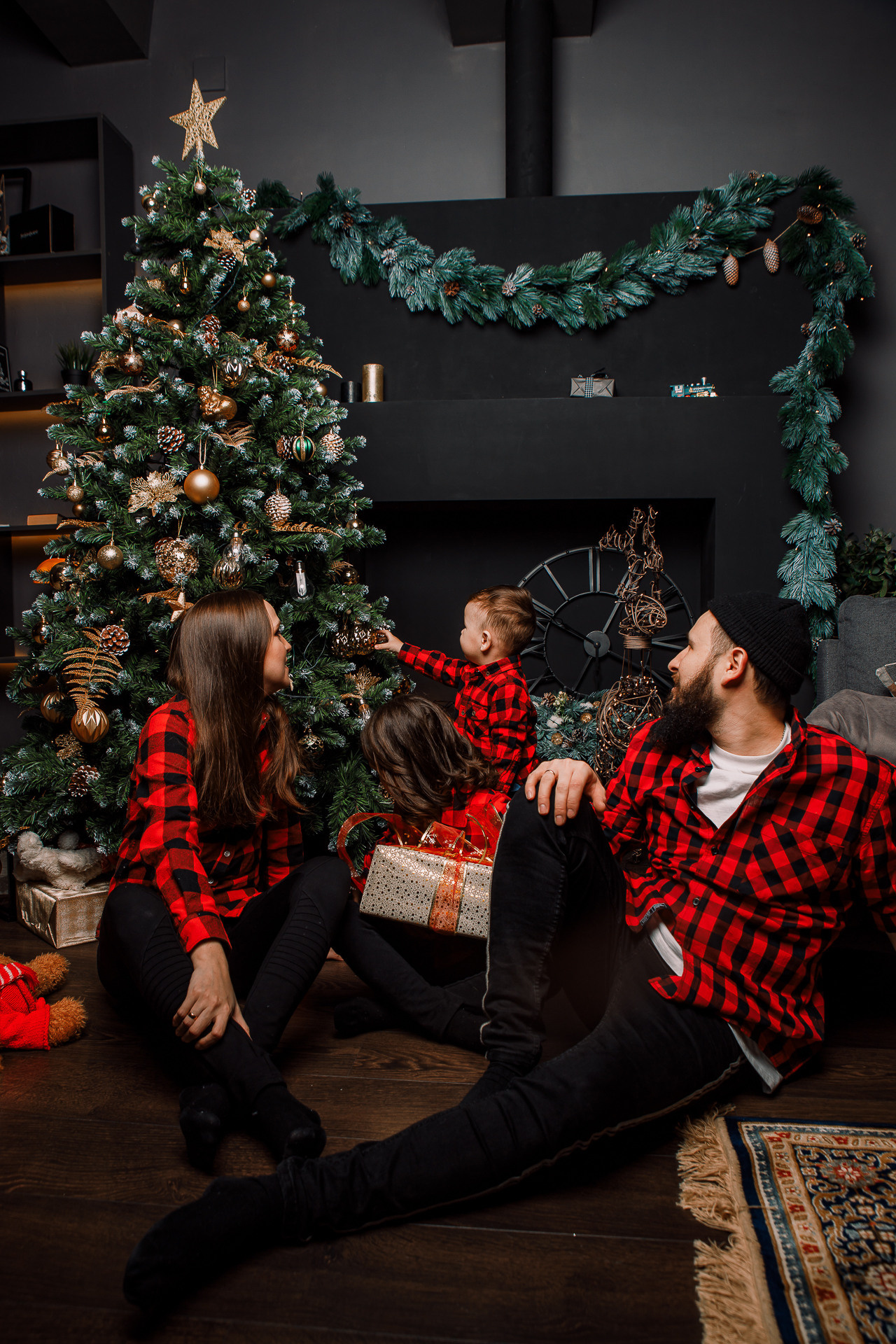 Студийная семейная съёмка|Тимур и Лейла. Фотограф Егор Сухов