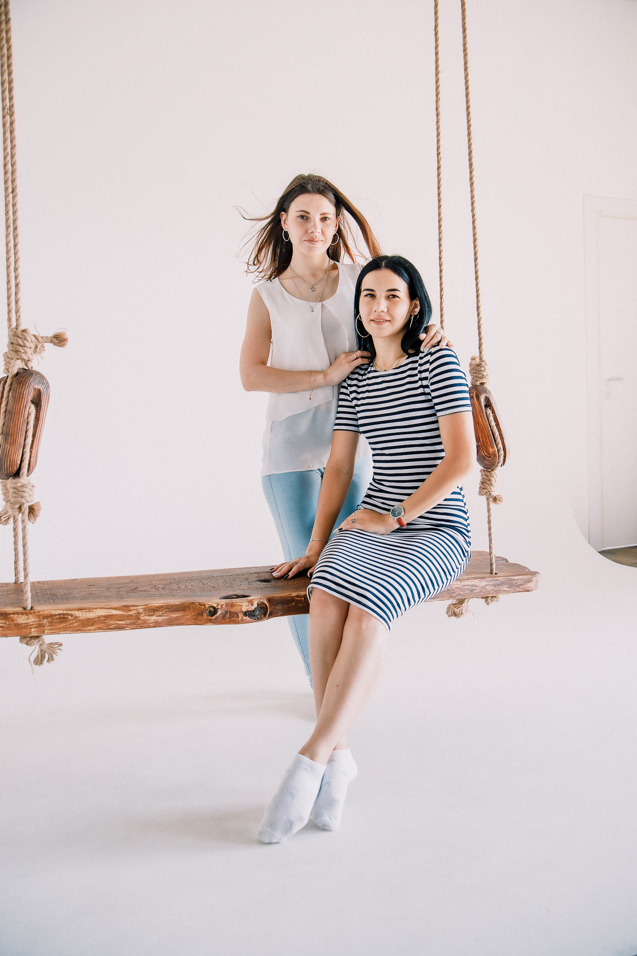 Студийная семейная съёмка. Фотограф Егор Сухов