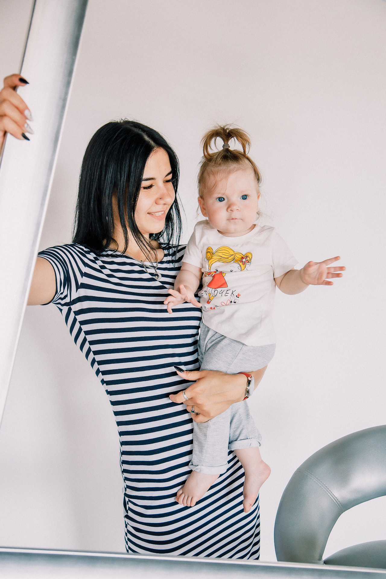 Студийная семейная съёмка. Фотограф Егор Сухов