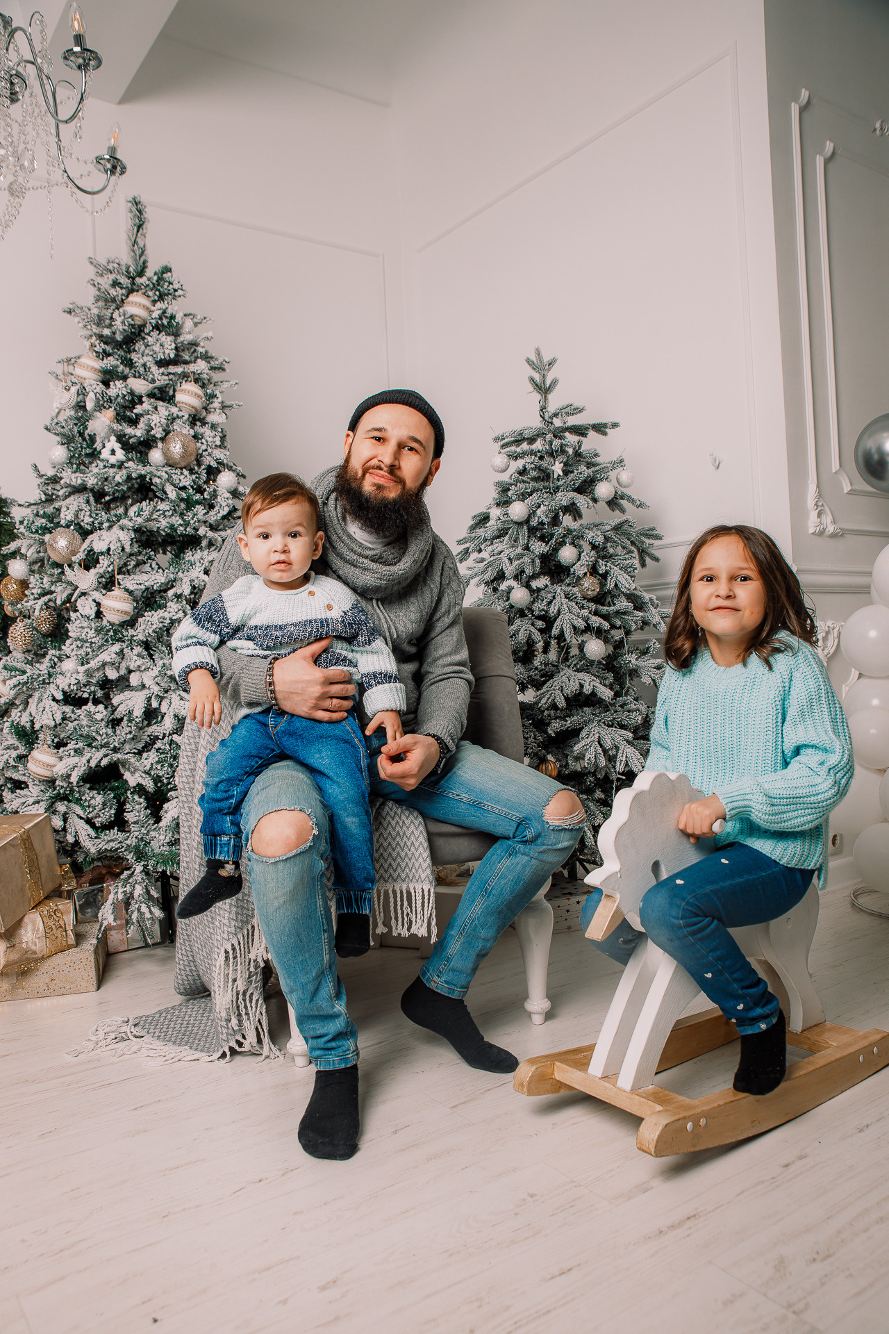 Студийная семейная съёмка|Тимур и Лейла. Фотограф Егор Сухов