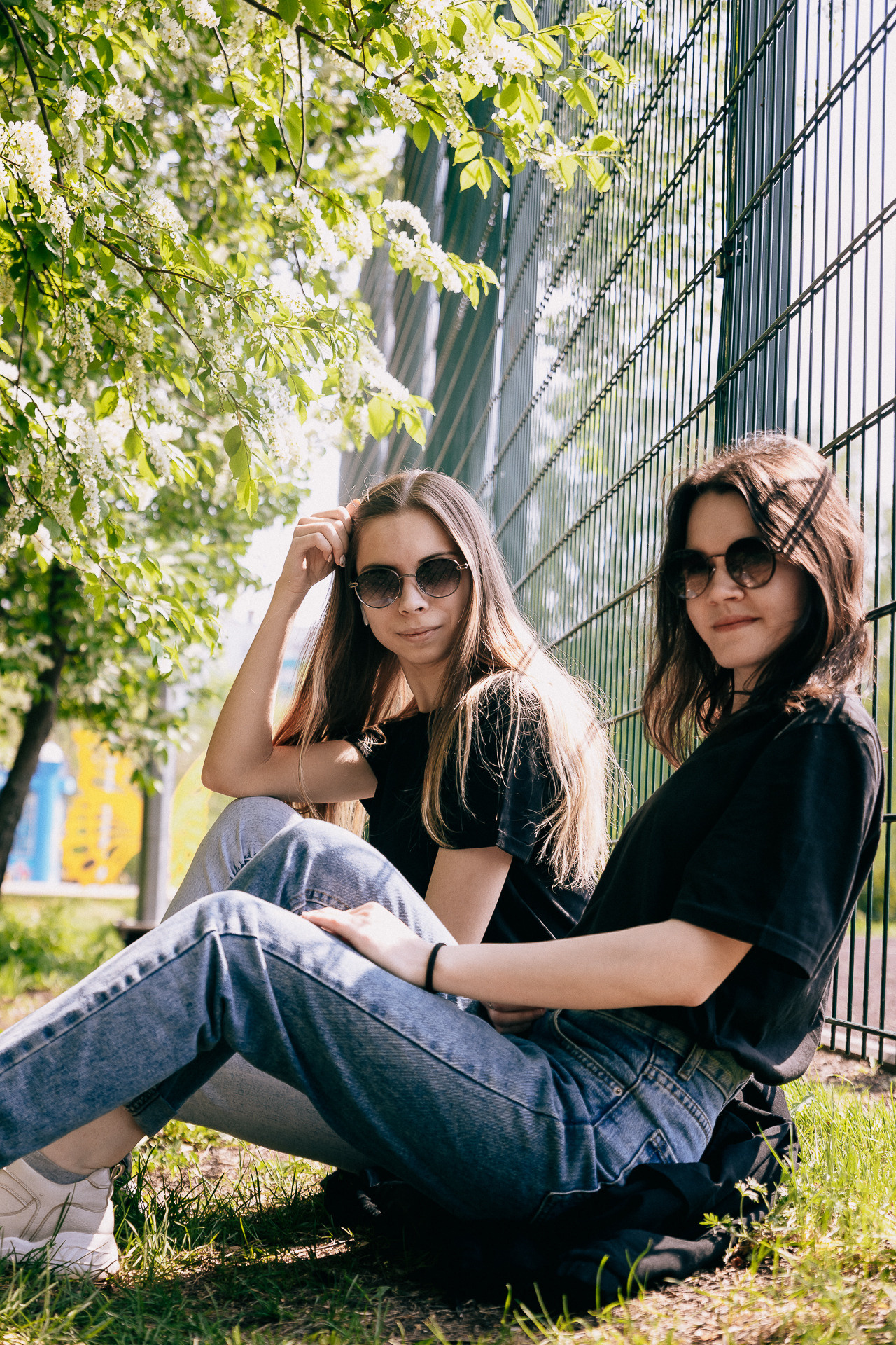 Прогулка|Даша и Индира. Фотограф Егор Сухов