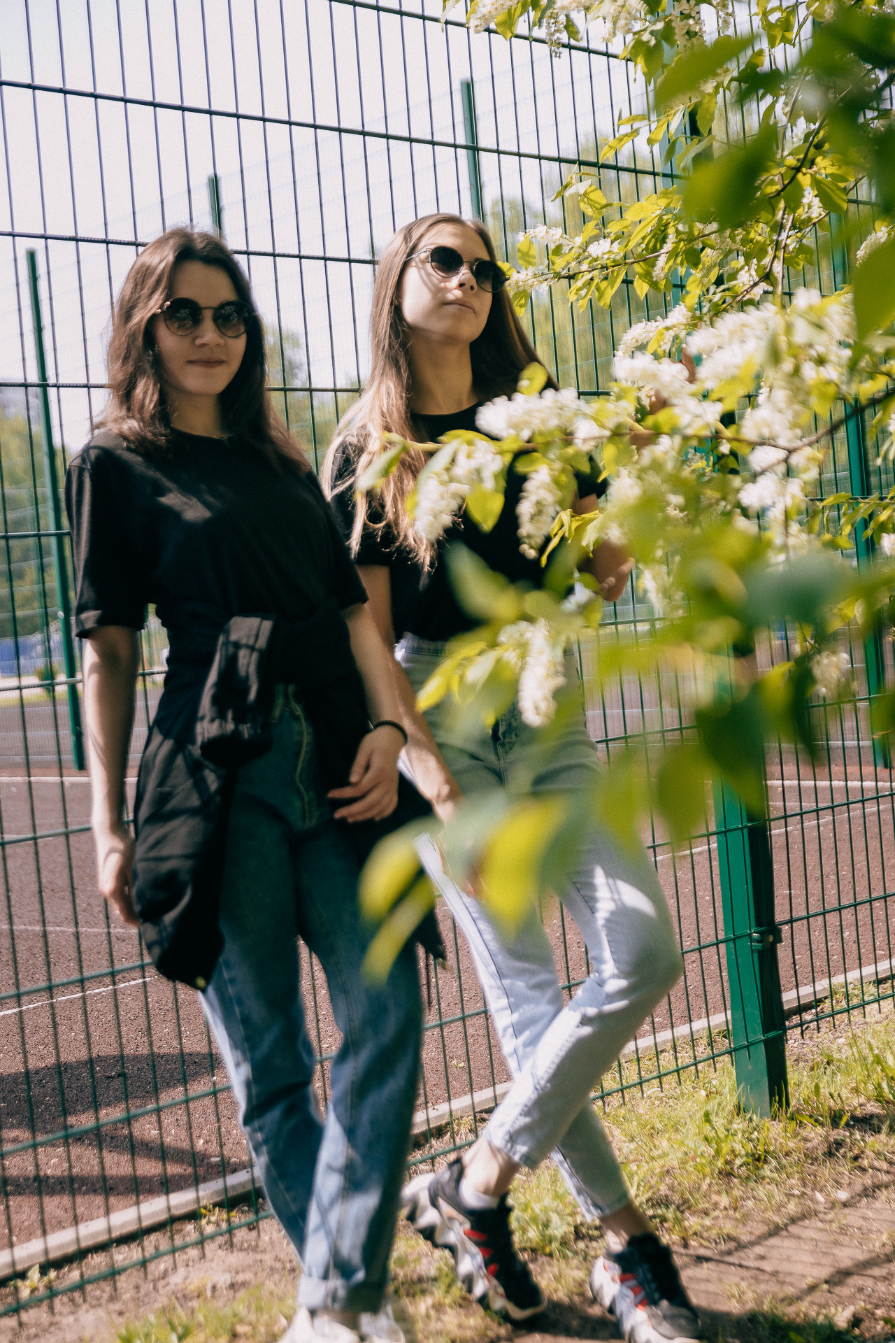 Прогулка|Даша и Индира. Фотограф Егор Сухов