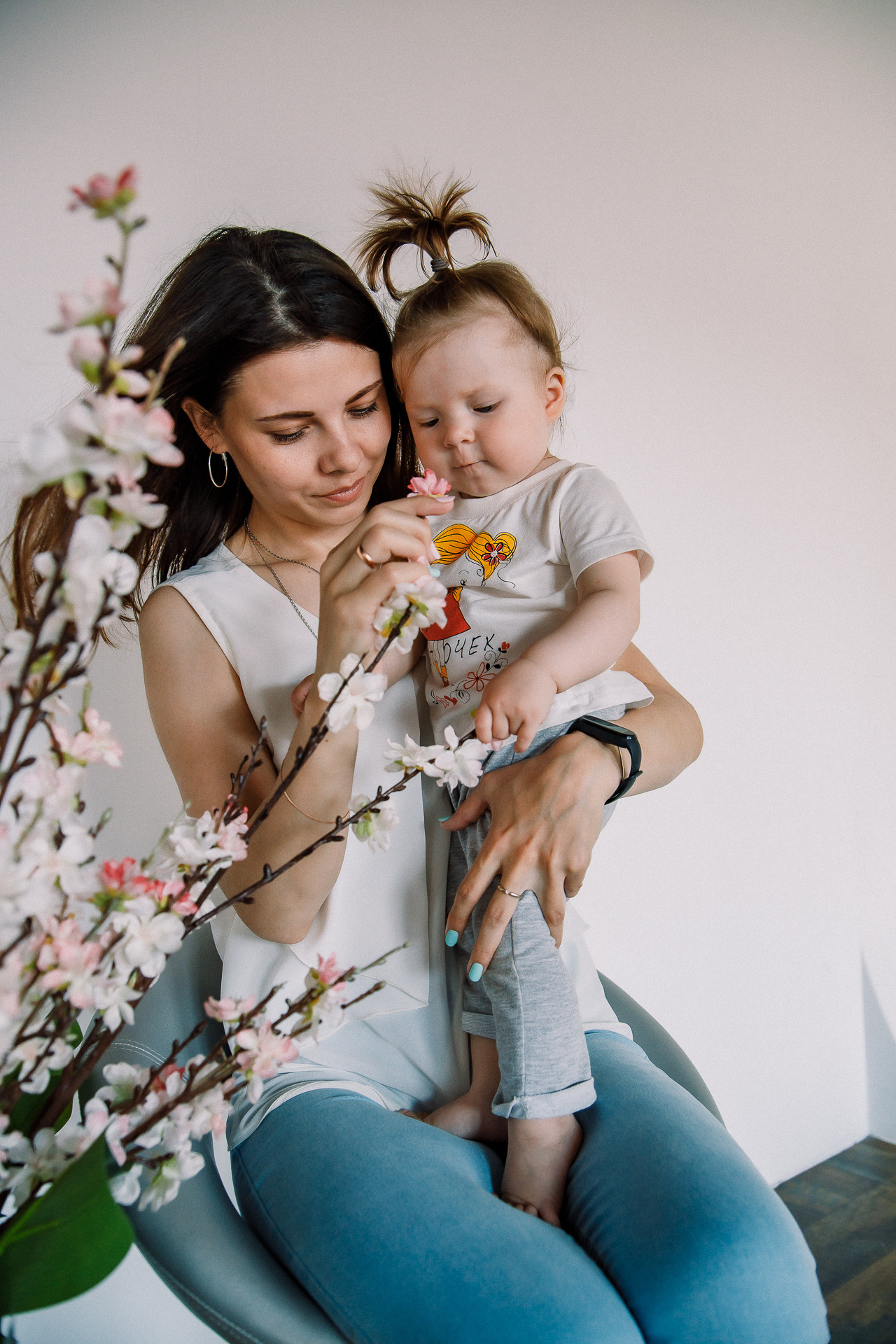 Студийная семейная съёмка. Фотограф Егор Сухов