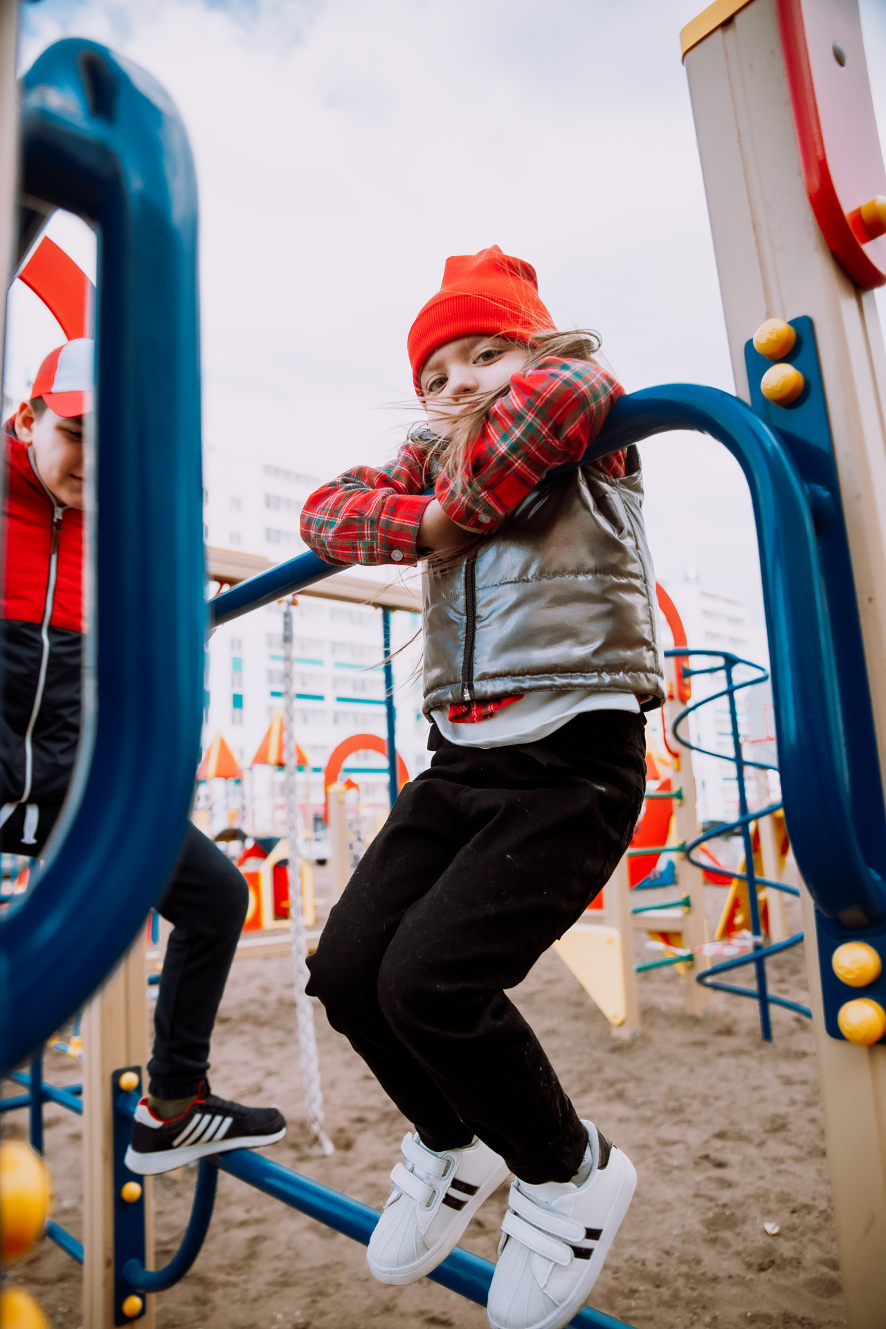 Прогулка|Алёна и её дети. Фотограф Егор Сухов