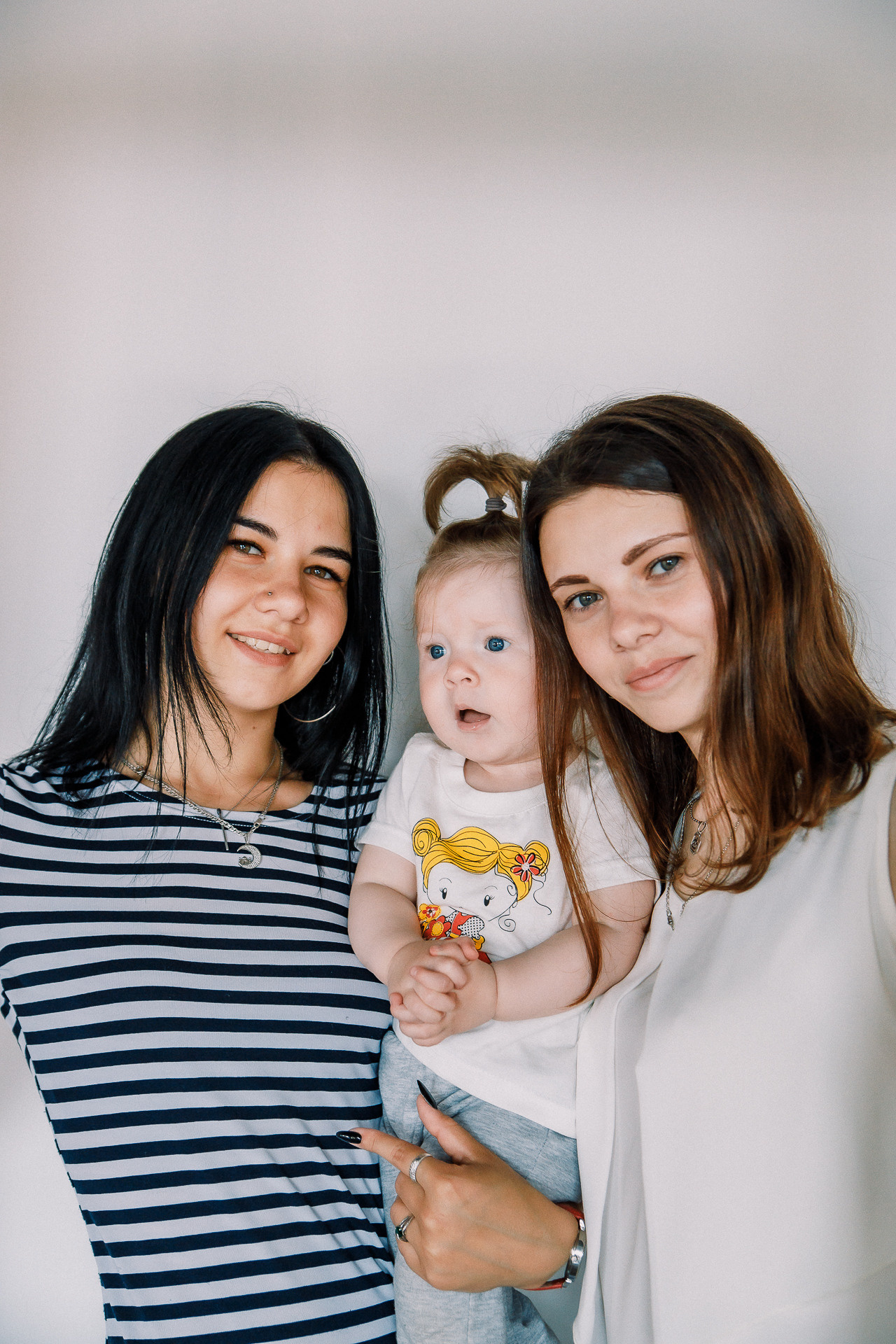 Студийная семейная съёмка. Фотограф Егор Сухов