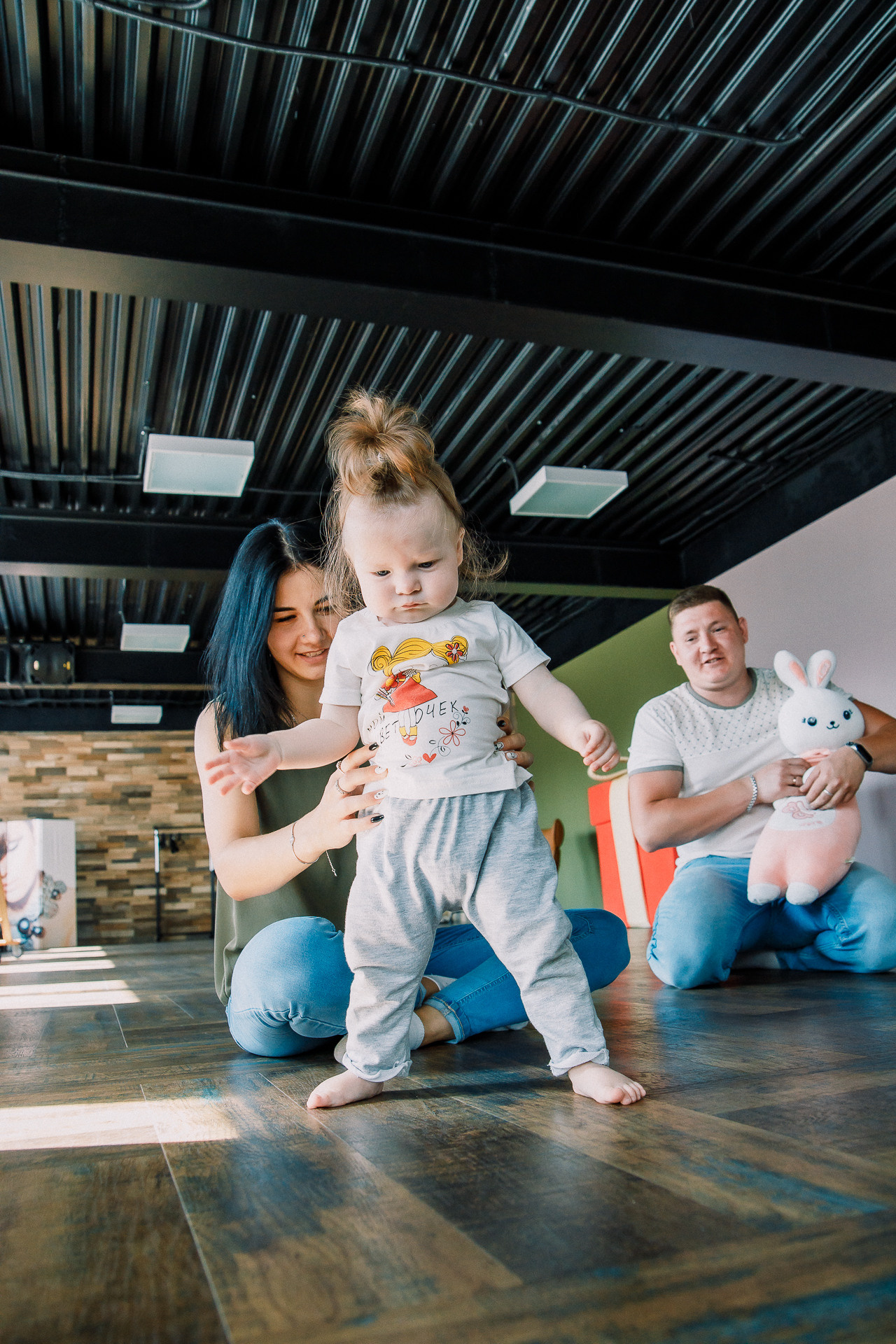 Студийная семейная съёмка. Фотограф Егор Сухов