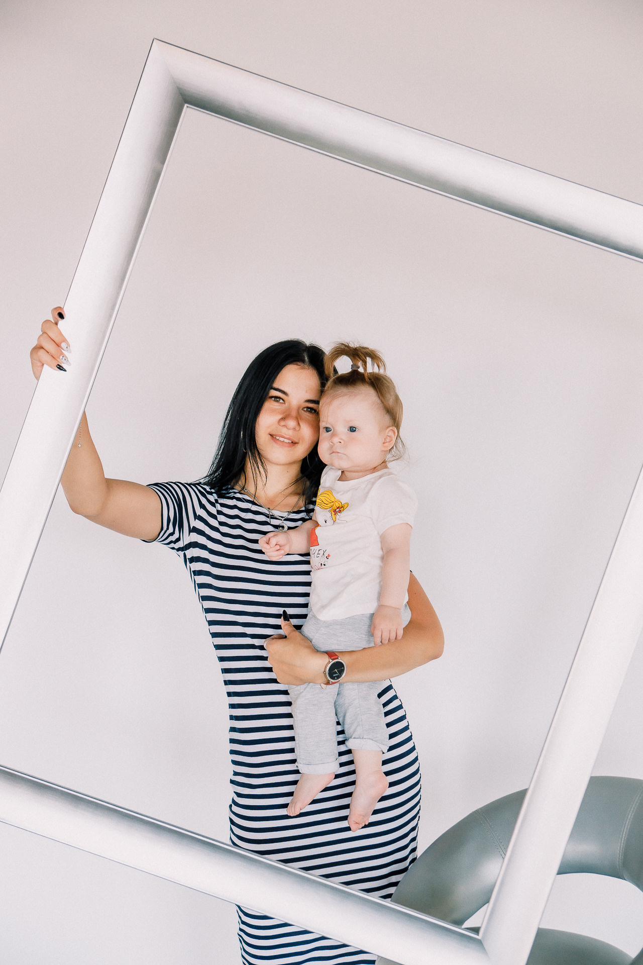 Студийная семейная съёмка. Фотограф Егор Сухов