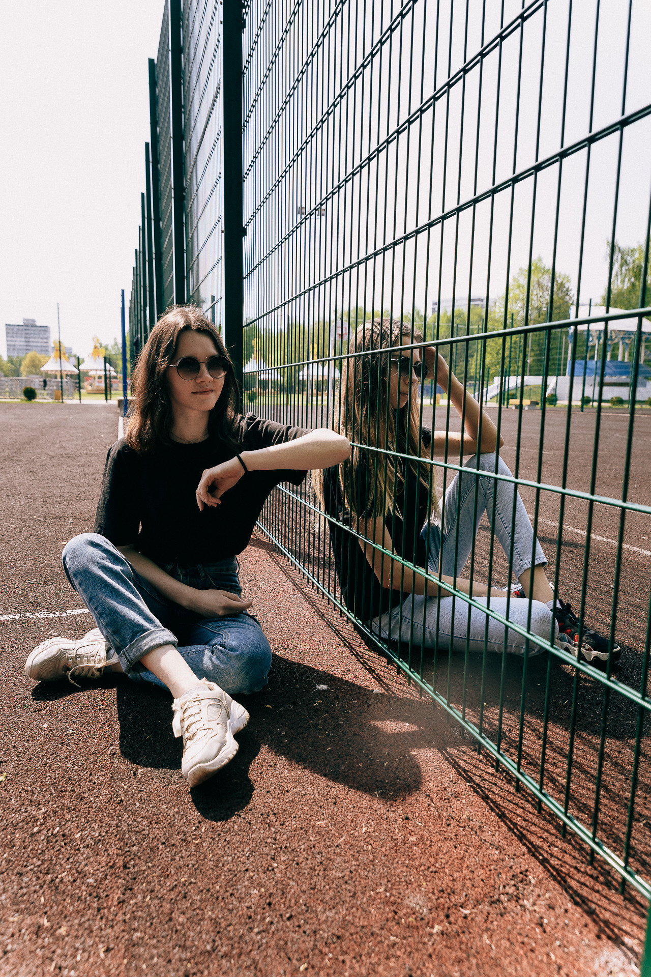 Прогулка|Даша и Индира. Фотограф Егор Сухов