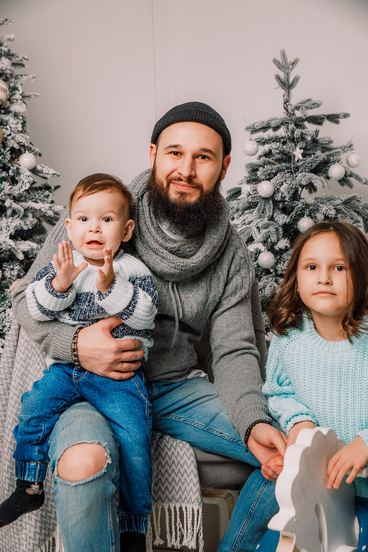 Студийная семейная съёмка|Тимур и Лейла. Фотограф Егор Сухов