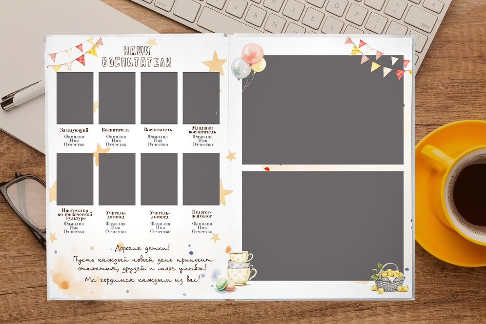 Выпускной альбом для детского сада «МЫШАТА». Medlori fotobook Выпускные альбомы в Липецке Лариса Медведева