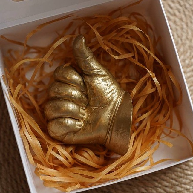 Слепки 3D. Профессиональный фотограф новорождённых в Москве Елена Сатюкова