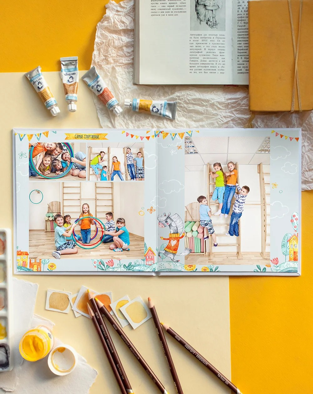Дизайны фотокниг для детского сада. REPEYBOOK | Выпускные альбомы для детского сада и класса