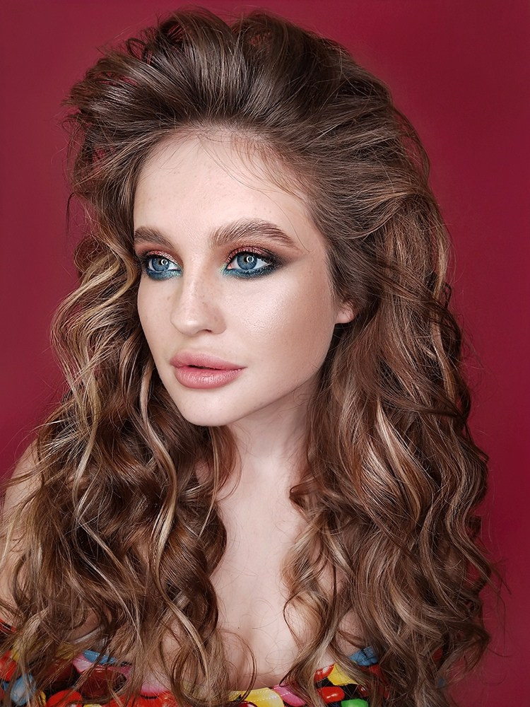 Color makeup. Свадебный стилист Москва