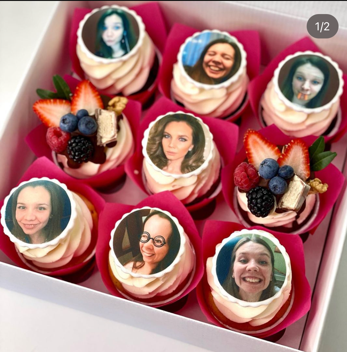 Капкейки с фото. Katyasugarsugar капкейки, зефир, торты Москва