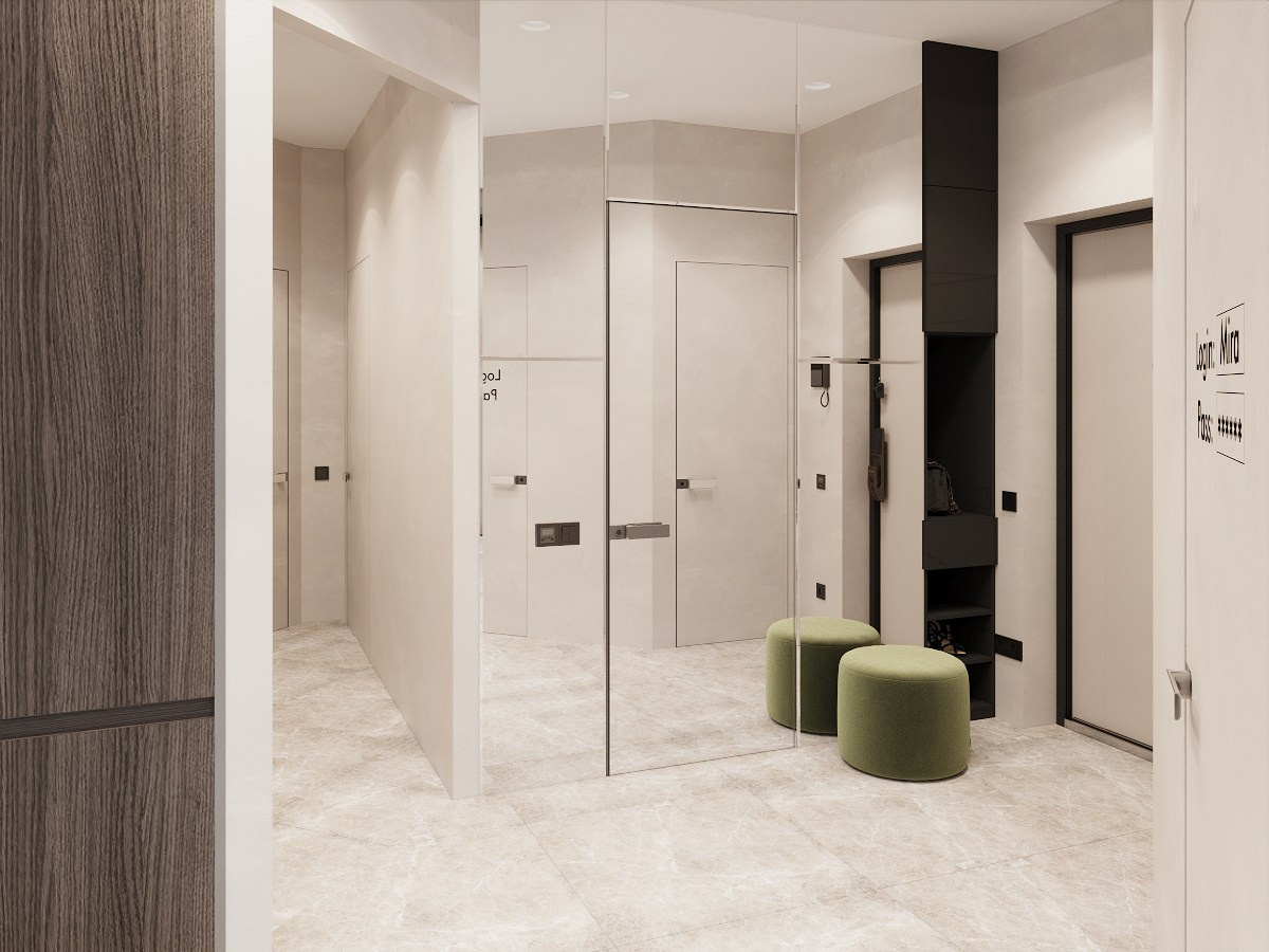 ЖК Первый квартал. Квартира с террасой. АСТАХОВА DESIGN дизайн интерьера +7 985 220 6109