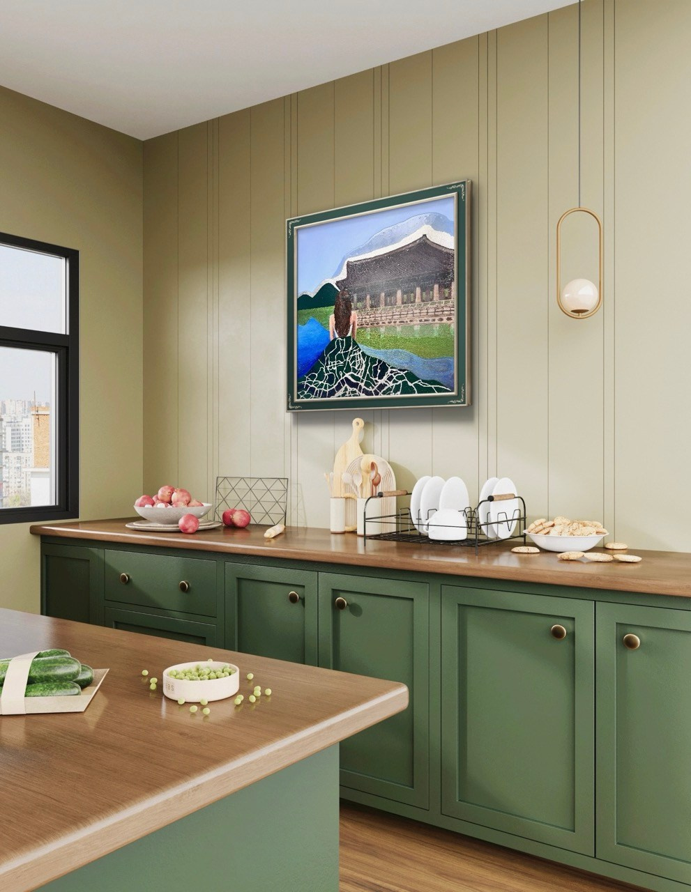 Серия «Волшебница Изумрудного Востока». Картины пейзаж