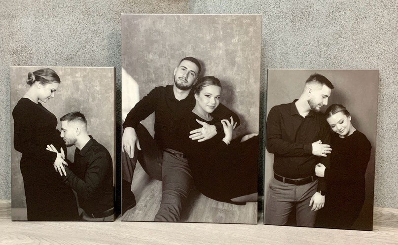 Холсты — коллаж. Выпускные альбомы в Советске