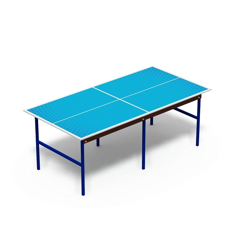 Стол теннисный - СО 2.80.01-01 Габариты (ШхДхВ): 2440x1220x900 Зона безопасности, мм: 5440х4220