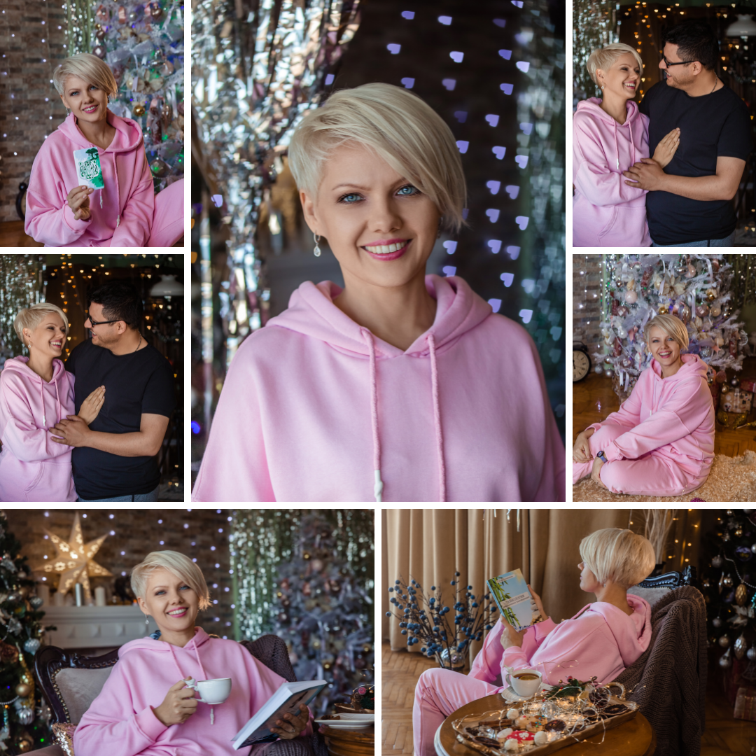 Irina’s New Year content photo session. Professional family and children’s photographer in Izmir Irina Eron