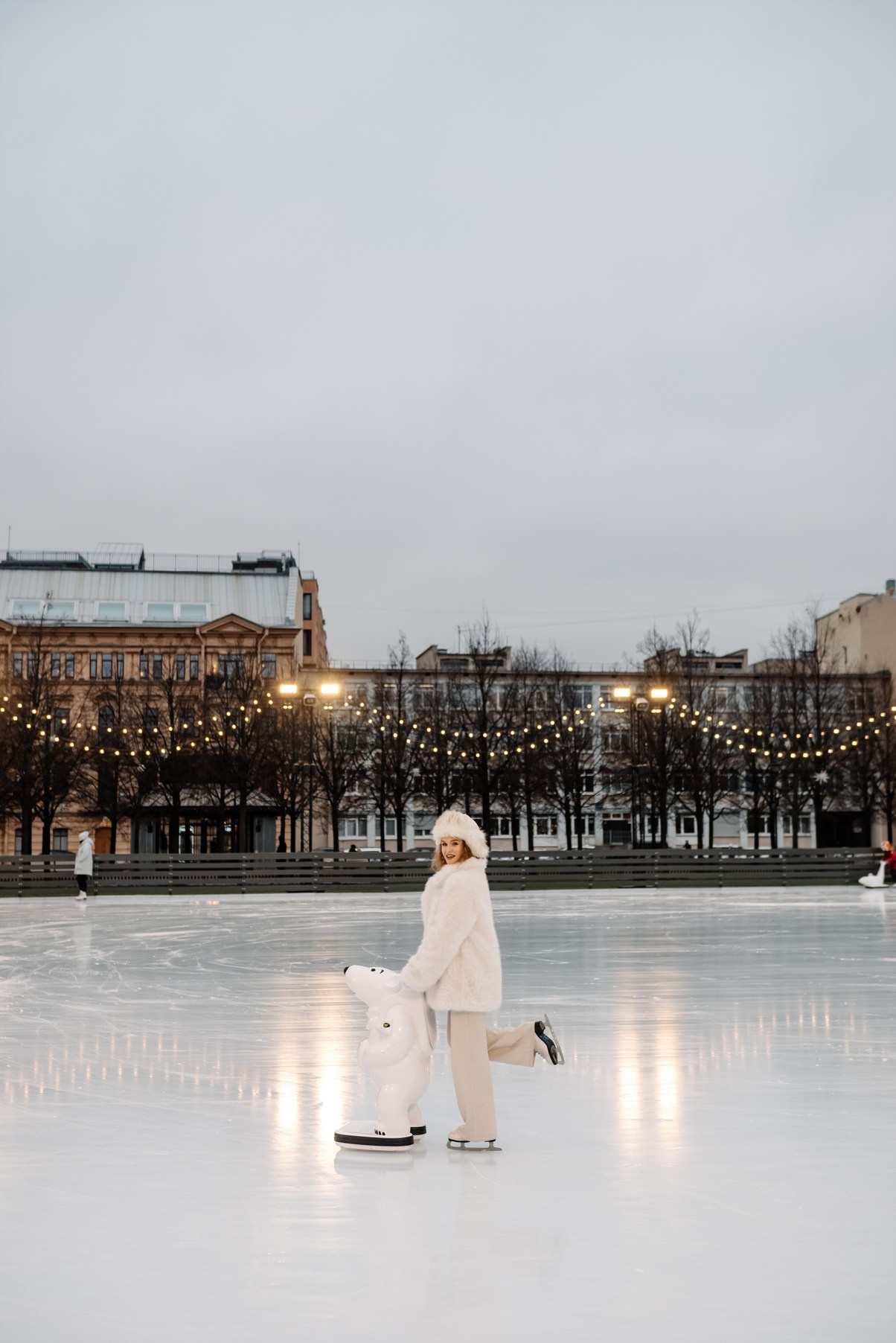 Индивидуальная. Каток в Новой Голландии. Свадебный и семейный фотограф в Санкт-Петербурге Елена Худякова