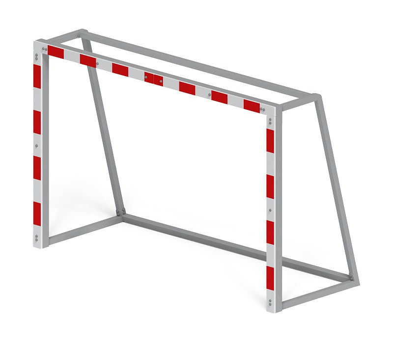 Ворота мини футбольные (черные) (с креплением сетки) - СО 2.60.04-02 Габариты (ШхДхВ): 3200х1270х2100