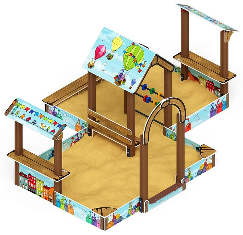 Песочницы и песочные дворики