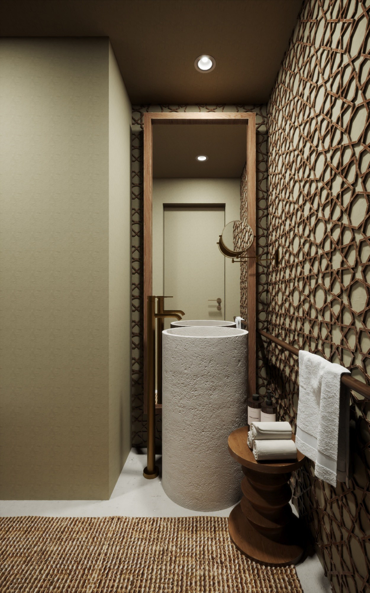 Апартаменты GoldenMile, г. Дубай. Дизайн интерьера от Дмитрия Баландина