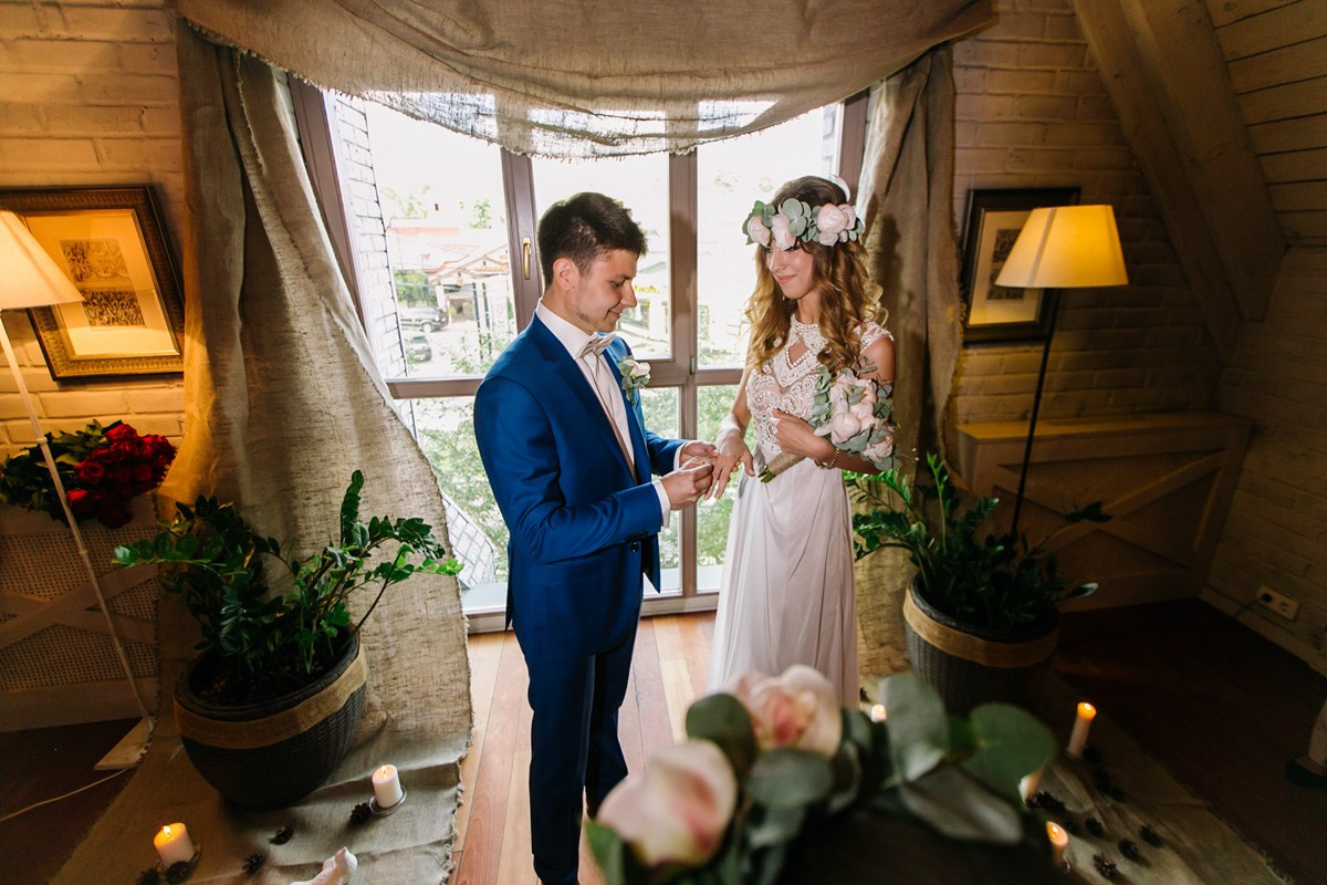 Летнаяя свадьба Маргариты и Никиты. Праздничное агентство ПИОН