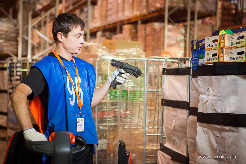 ДИКСИ склад. Видеооператор/Фотограф Николай Завьялов