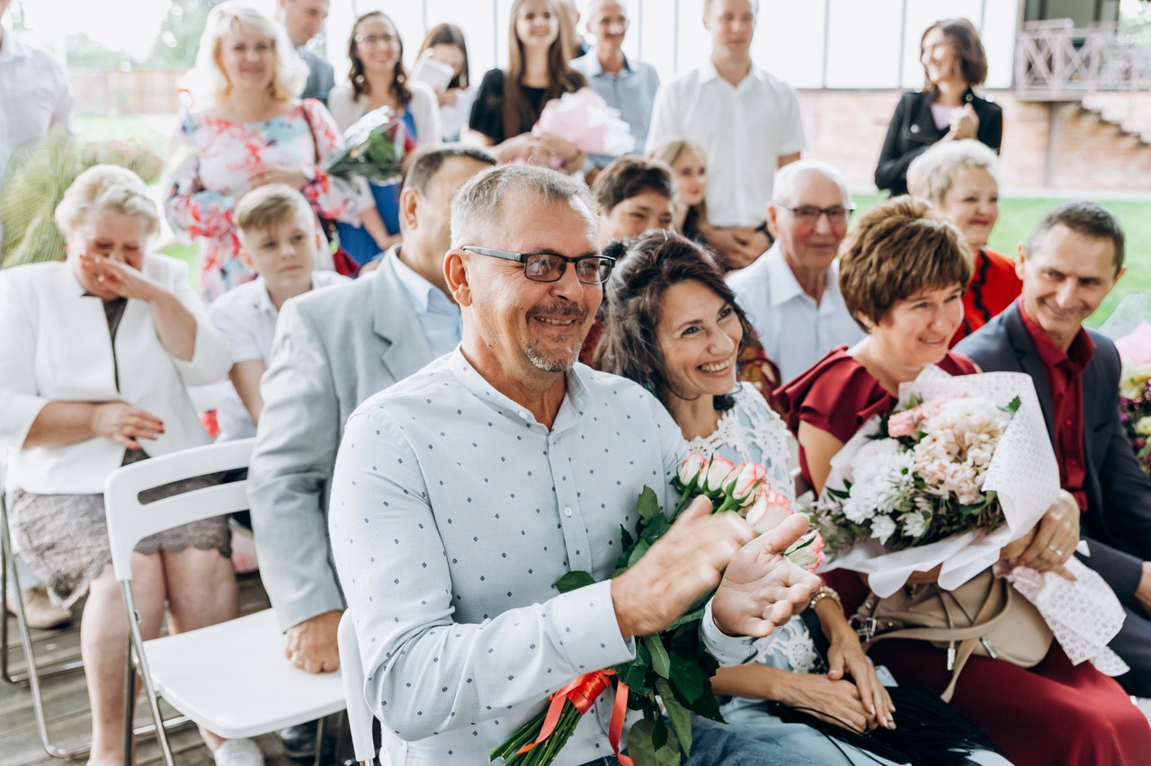 репортажная фотография гостей