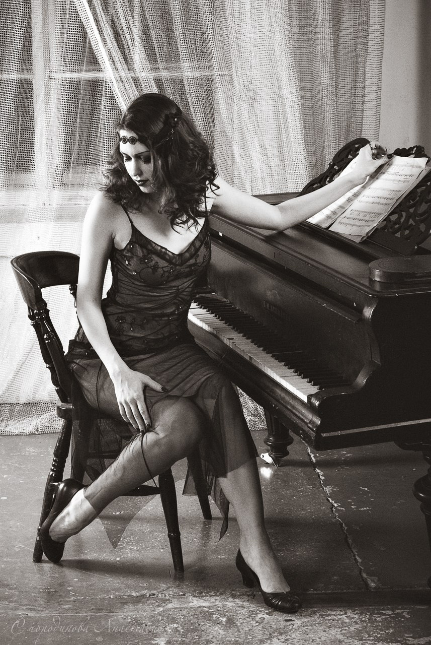 Фотосессия в стиле: черно белое. Визажист стилист в Астане Надежда Топникова