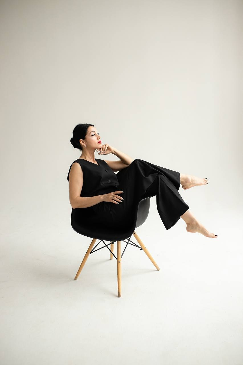 Женский портрет на циклораме и в студии. Фотограф Москва