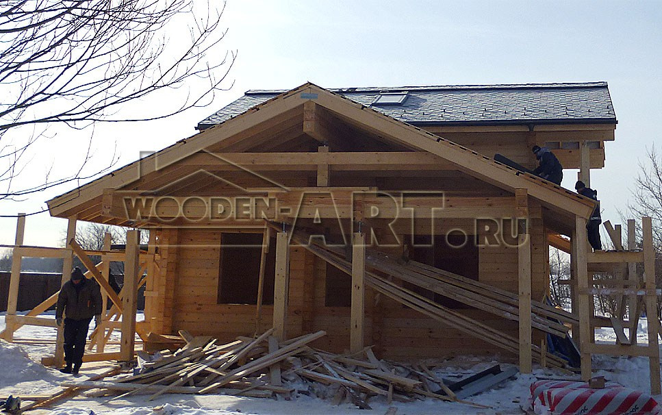 «Монино» 177 кв. м. Проекты деревянных домов