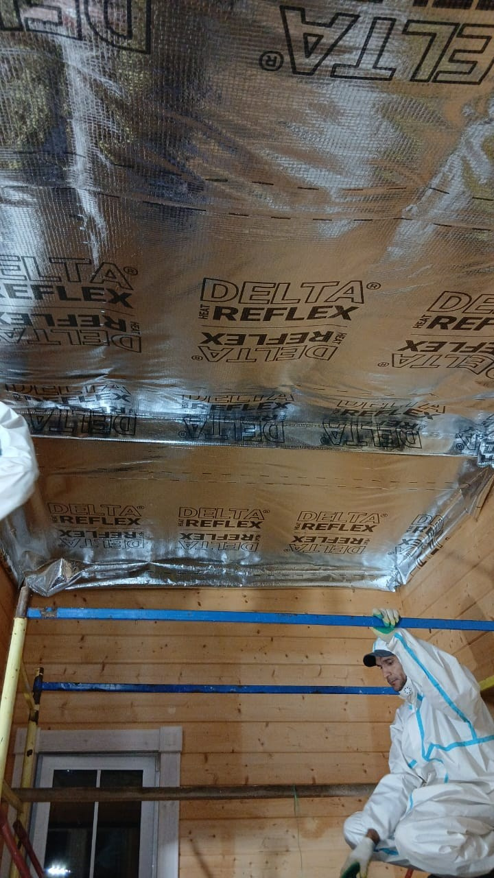 утепление кровли 