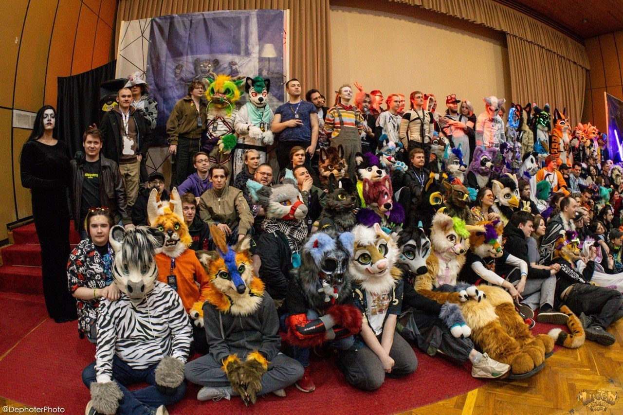 United Furry Convention 2026. Различные мероприятия и просто фотографии людей
