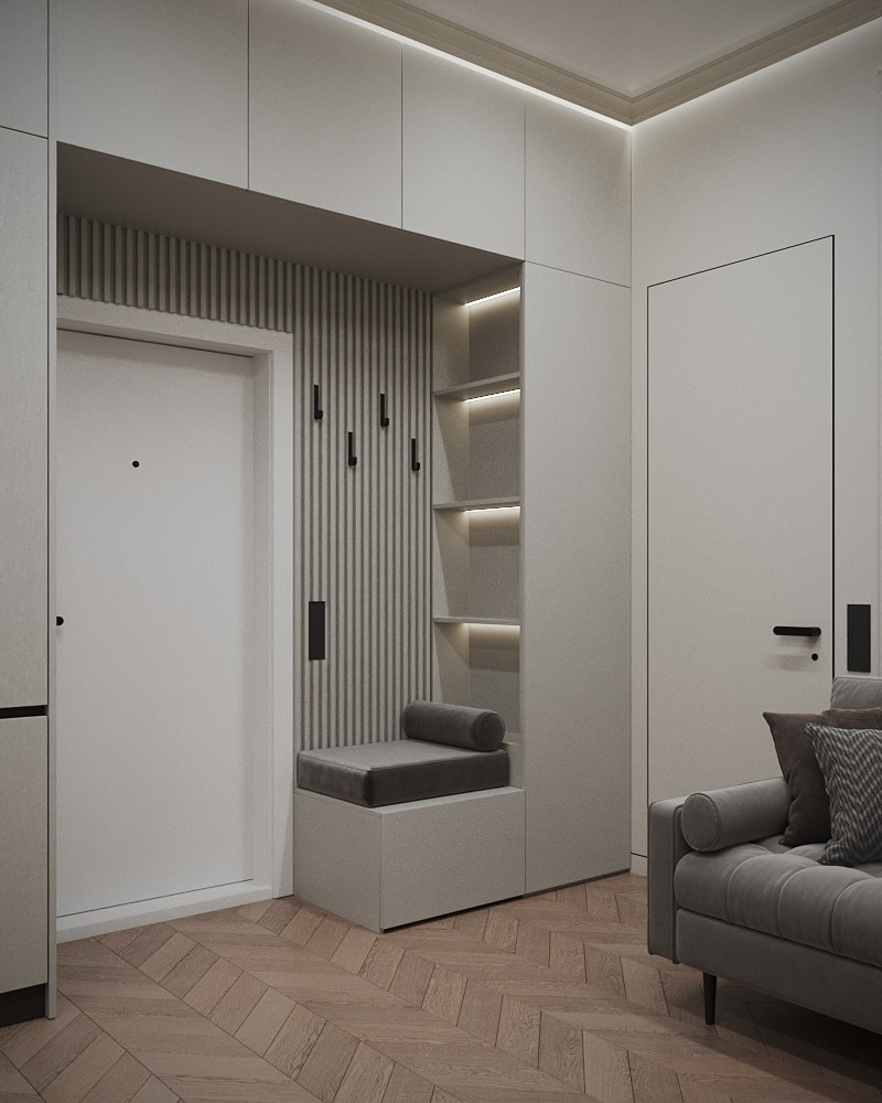 Шмитовский проезд 39к6. Дизайнер интерьера Ника Шуба