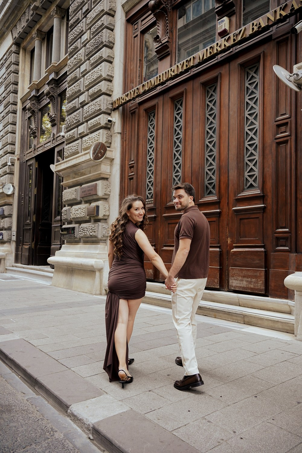 Профессиональная фотосессия для пары в Стамбуле.
