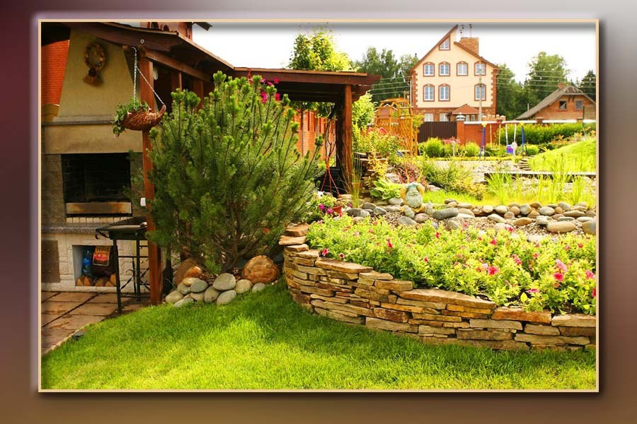 Ландшафтный дизайн. Skazka.wfolio.pro