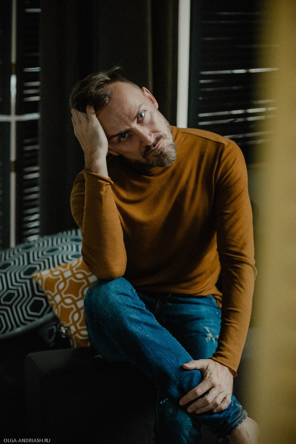 Мужской портрет. Семейный, портретный и свадебный фотограф в Санкт-Петербурге и Москве