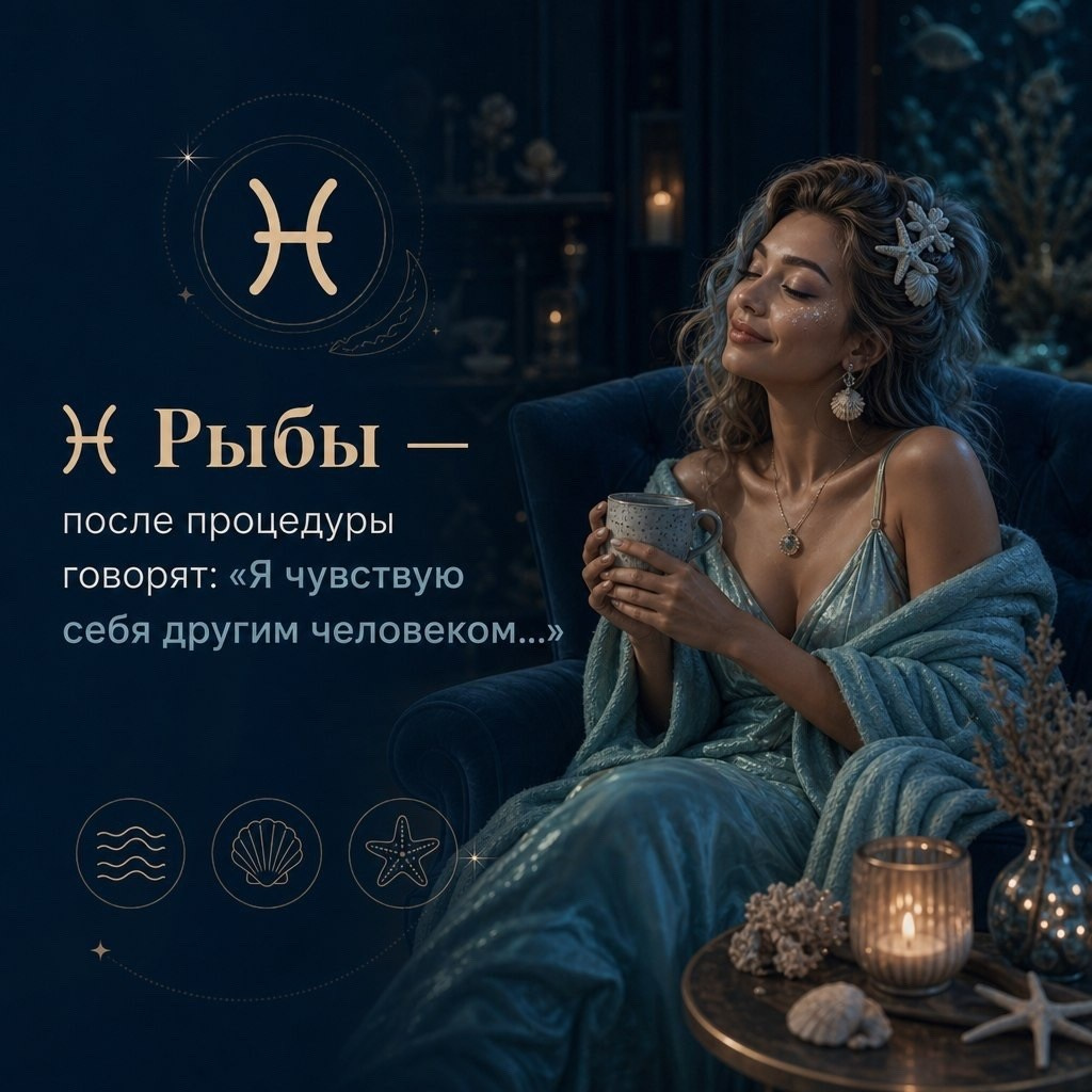 Рыбы после моментального загара — мягкий бронзовый оттенок кожи, иллюстрация для статьи о знаках зодиака и моментальном загаре BRONZA. Рыбы — воспринимают моментальный загар как маленькое преображение: мягкий бронзовый оттенок, ухоженная кожа и ощущение, будто Вы вернулись из отпуска.