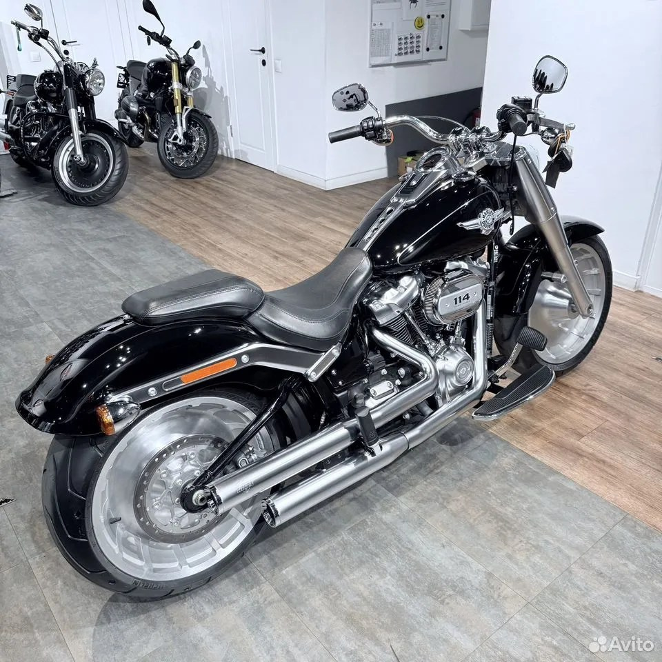 2018 Fat Boy 114 АВS Vivid Вlаck. Hello Davidson, Москва. Только хорошие мотоциклы…