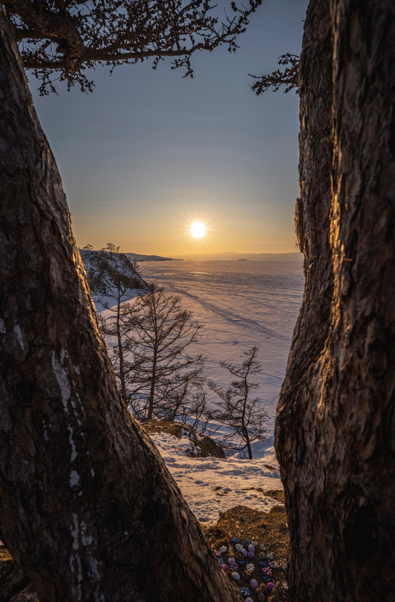 Байкал (март 2021). Фотограф Сергей Танков