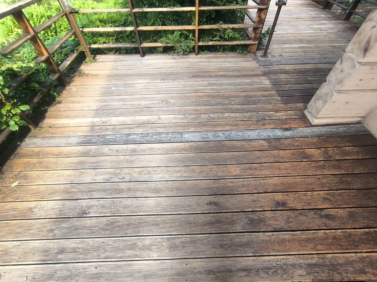 Объект МД-013 КП Графские пруды (полный ремонт террасы). Строительная компания «Милый дом» МД. Москва и Московская область