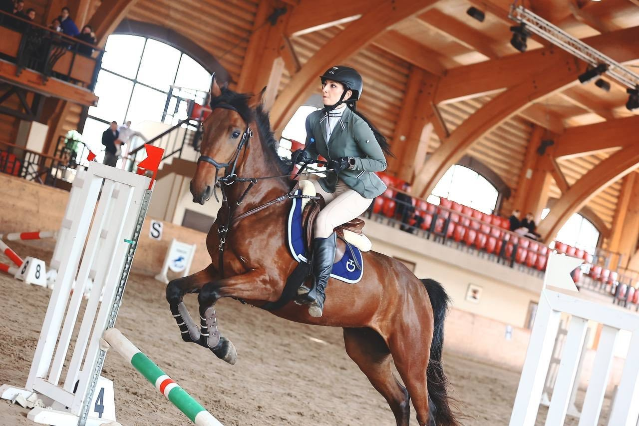 Фотосъёмка на спортивных соревнований по конкуру в Пегасе.