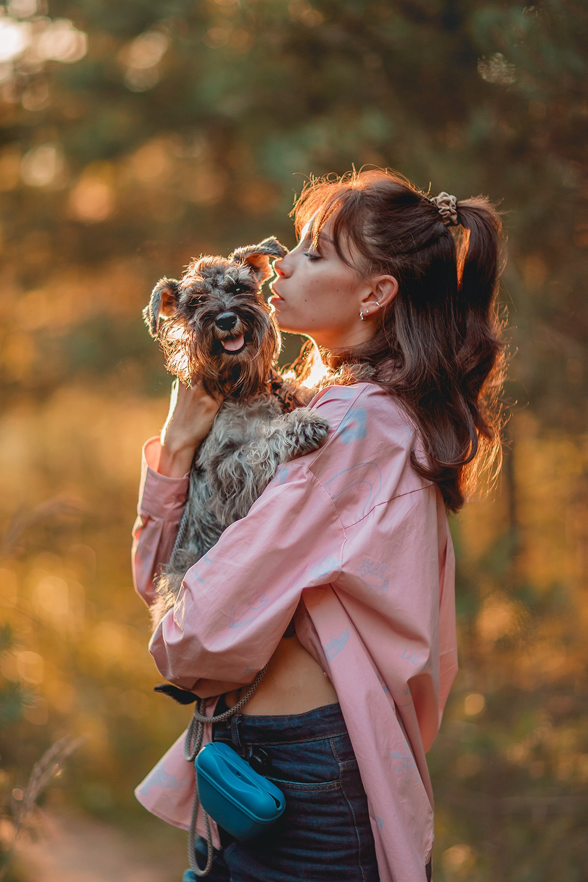 Оля и Ася. Семейный фотограф анималист Мария Крючкова
