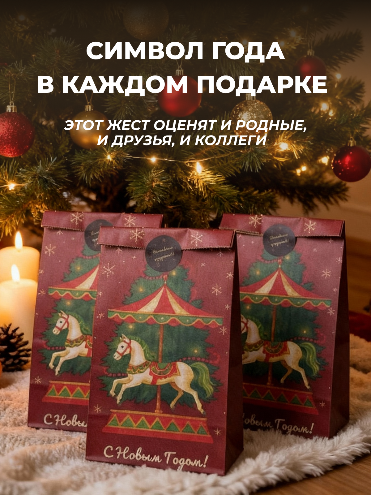 Инфографика | Карточка товара | Новогодний. Графический дизайнер AI в Москве Валерия Кос