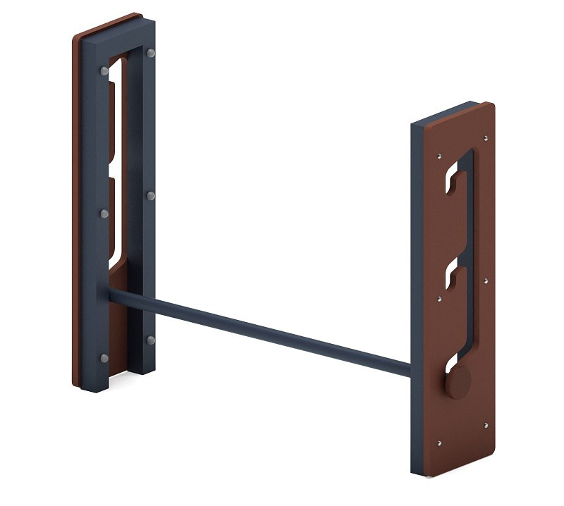 Барьер для прыжков в высоту регулируемый для собак ПДС 009-01 Габариты (ШхДхВ): 310х1450х1100 мм Зона безопасности, мм: 3310х4450