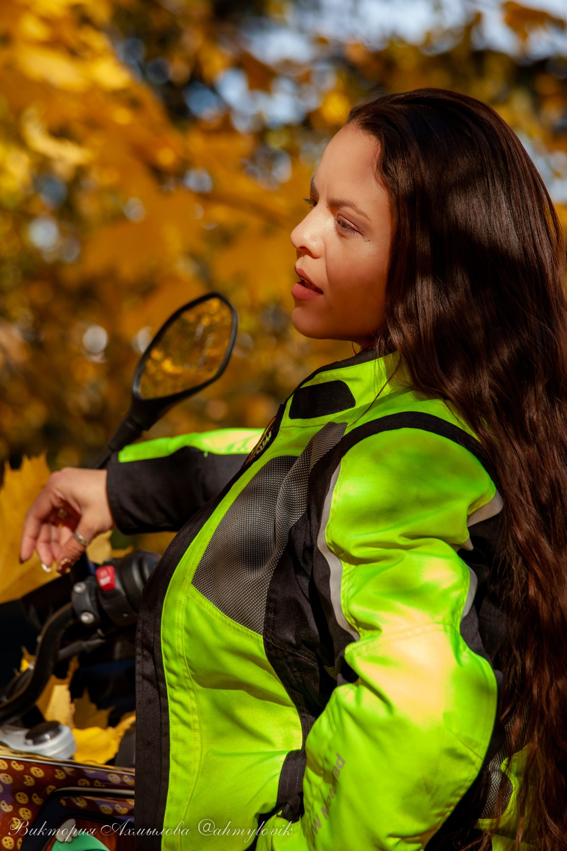 Маша Печенька (BMW GS1200). Виктория Ахмылова. Фотограф в Москве