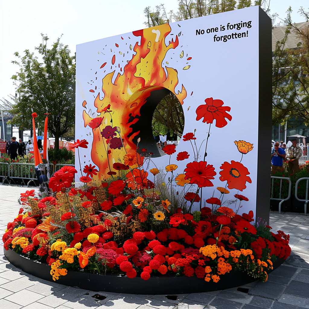 Разработка эскизов декора для тендера для праздника 9 мая. Главная