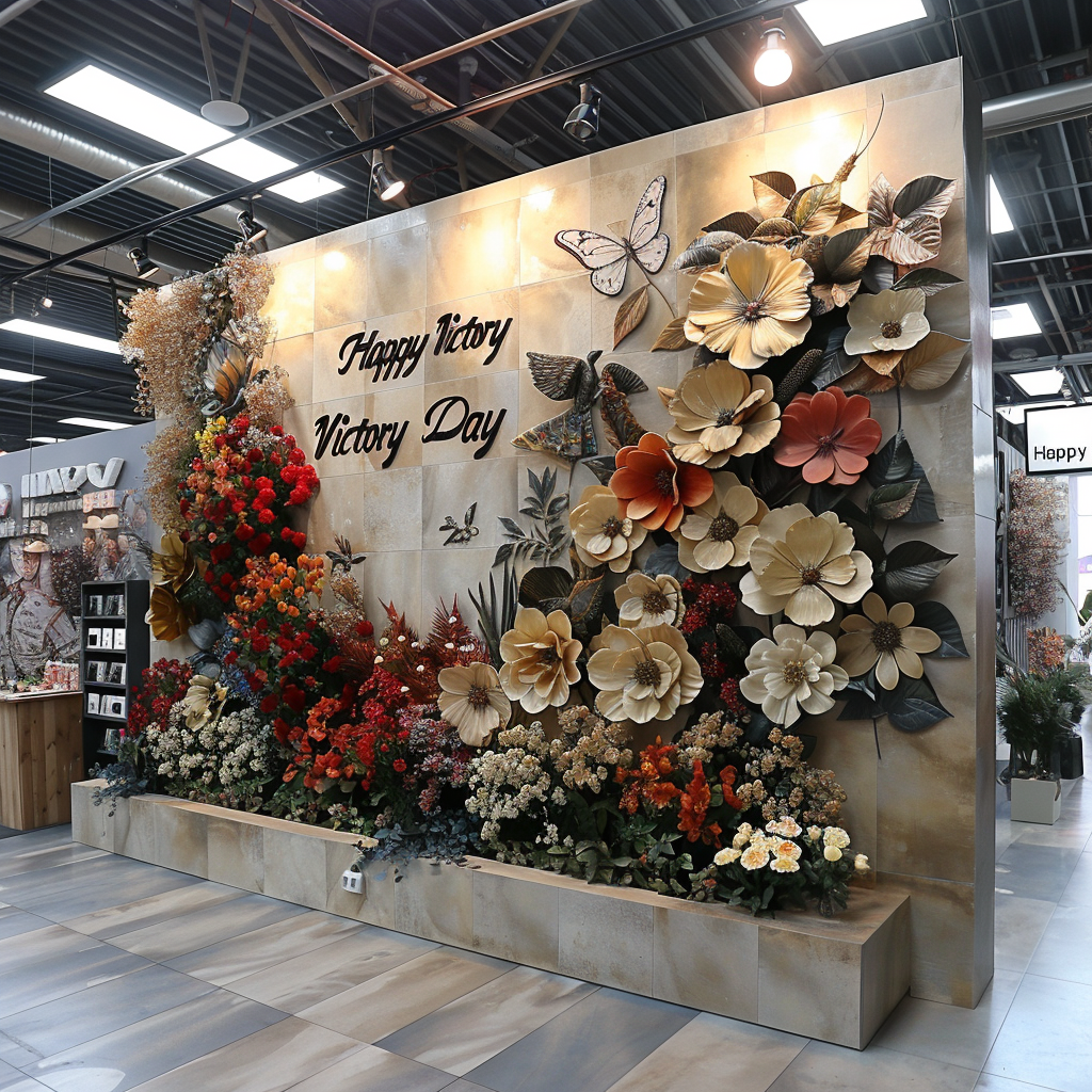 Разработка эскизов декора для тендера для праздника 9 мая. Главная